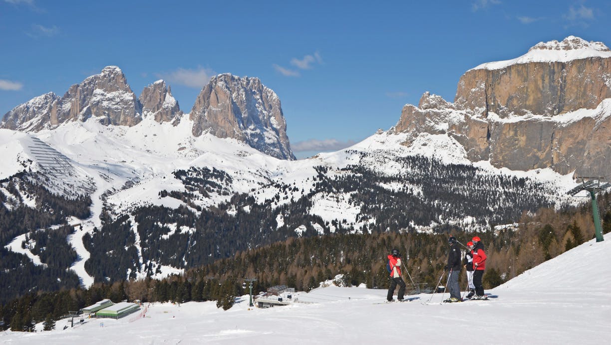 På ski i Dolomitterne - for krop og sjæl