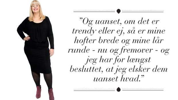 Dorthe Kandi grinende med citat
