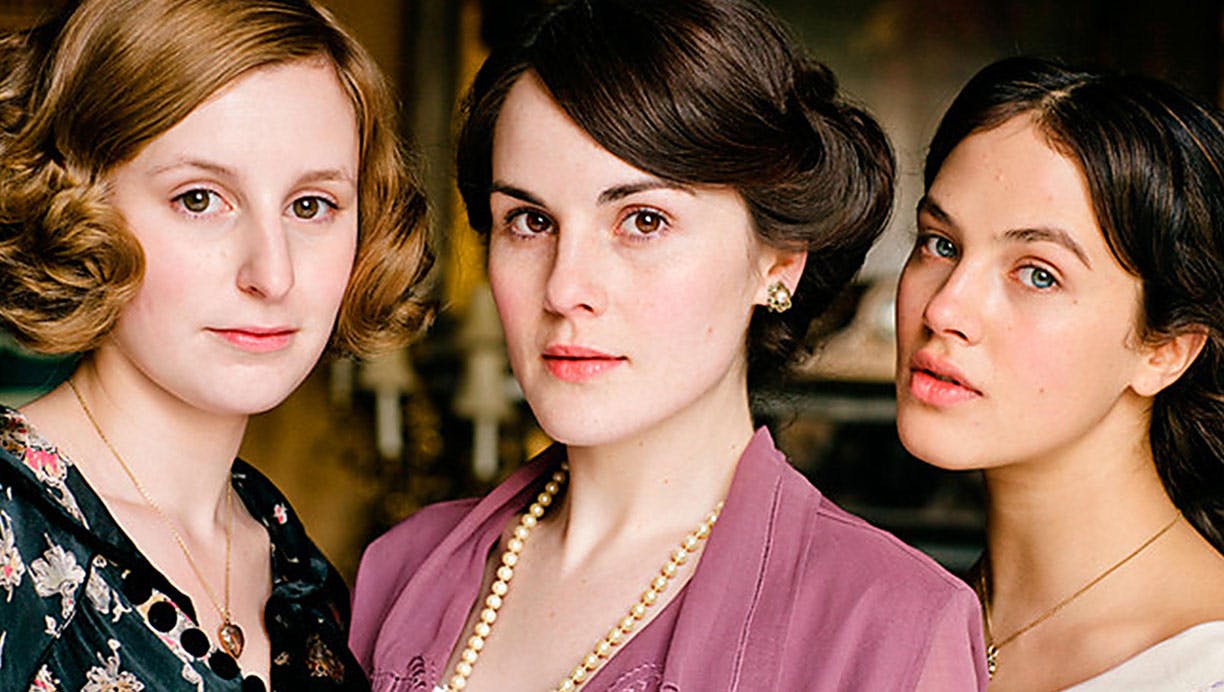 Downton Abbey: Lady Sibyl, Lady Mary, Lady Edith