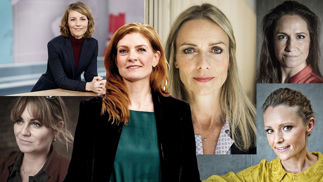 Malou Aamund, Nina Munch-Perrin, Lise Rønne, Maria Yde, Gertrud Højlund, Karen Helene Hjorth