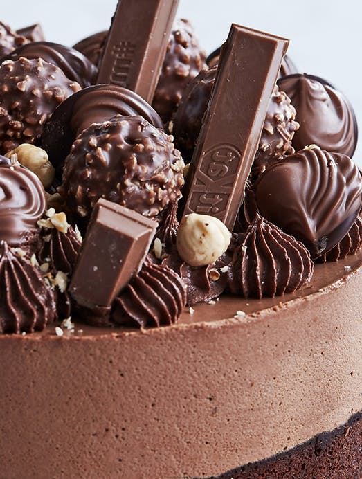 ferrero rocher kage med nutella