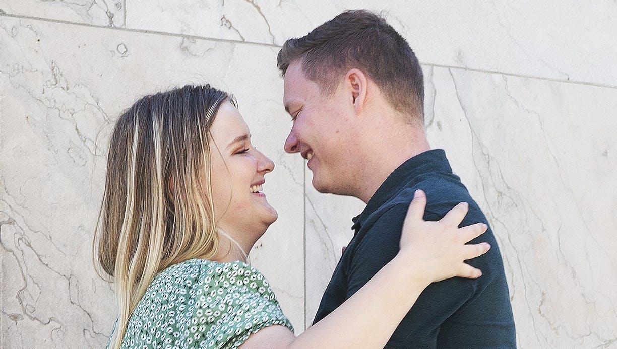 Jesper Simonsen (35) og Katrine Würtz (25)