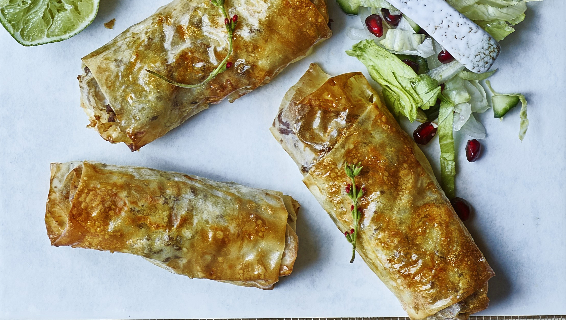 Filodejsruller med fyld 