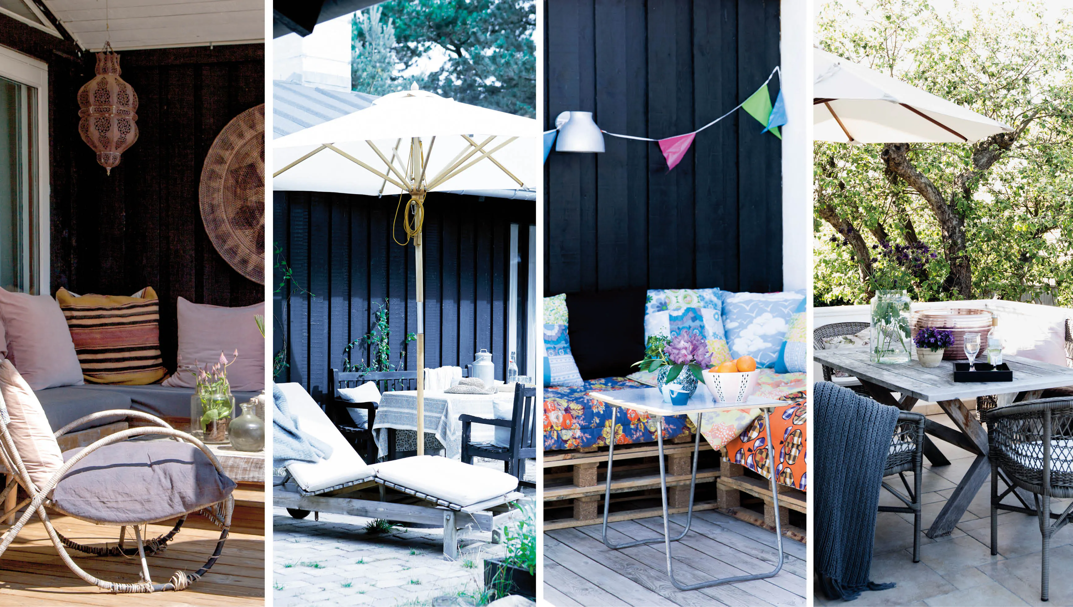 Terrasse-inspiration: 4 flotte terrasser | femina.dk