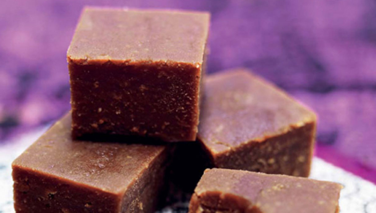 Fudge med peanutbutter