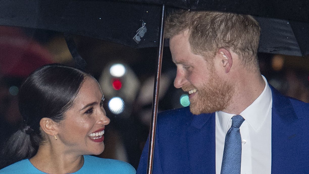 Harry og Meghan på vej til Endeavour Fund Awards 