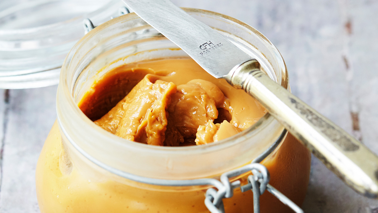 hjemmelavet karamelcreme