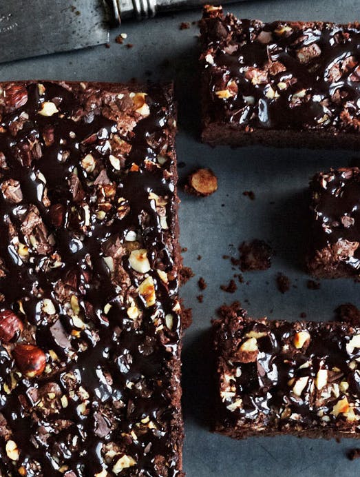 Klassens time-kage med appelsin og nødder