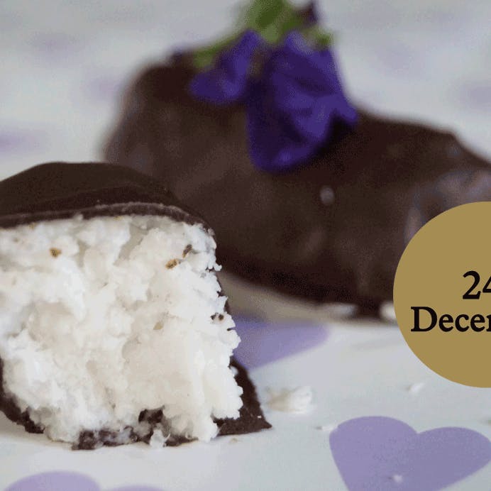 Denne kokos-konfekt både ligner og smager meget som Bounty