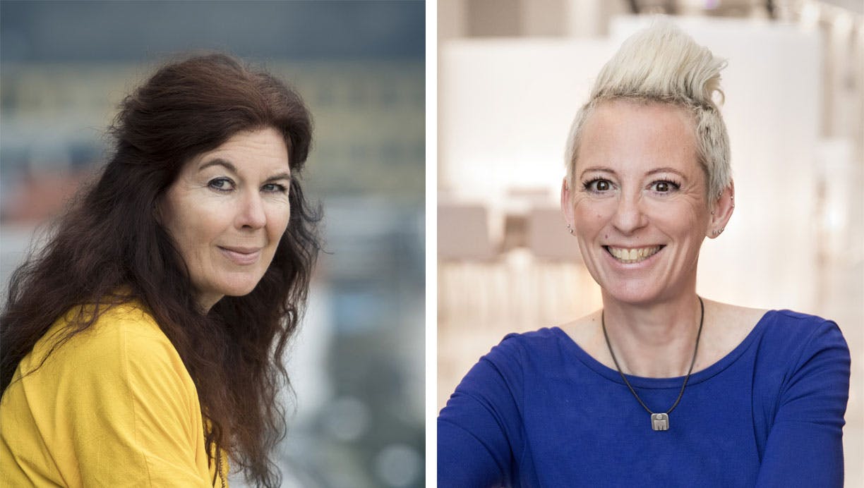 Marianne Hüche og Pernille Marott