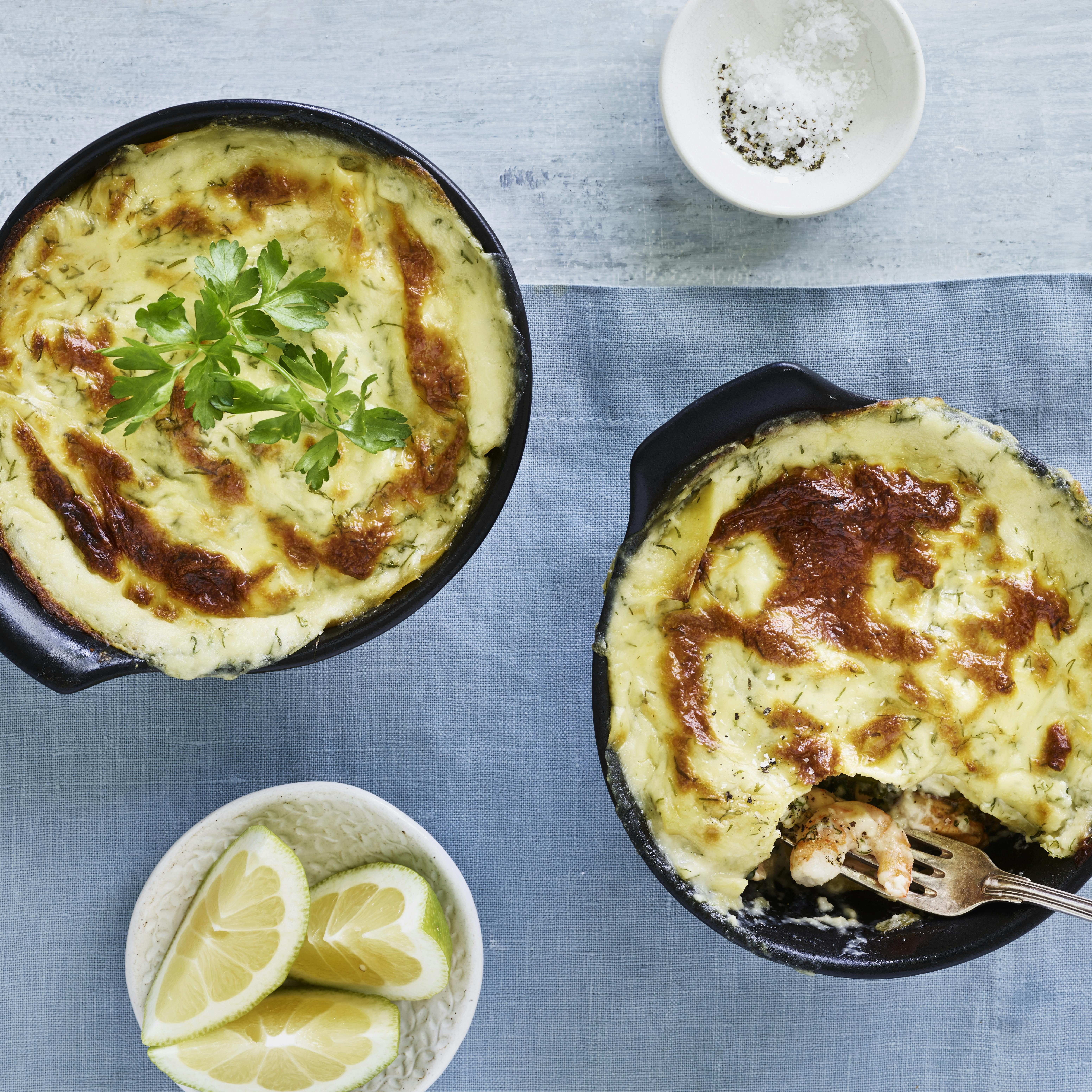 Lakselasagne er et lækkert alternativ til den klassiske oksekødslasagne