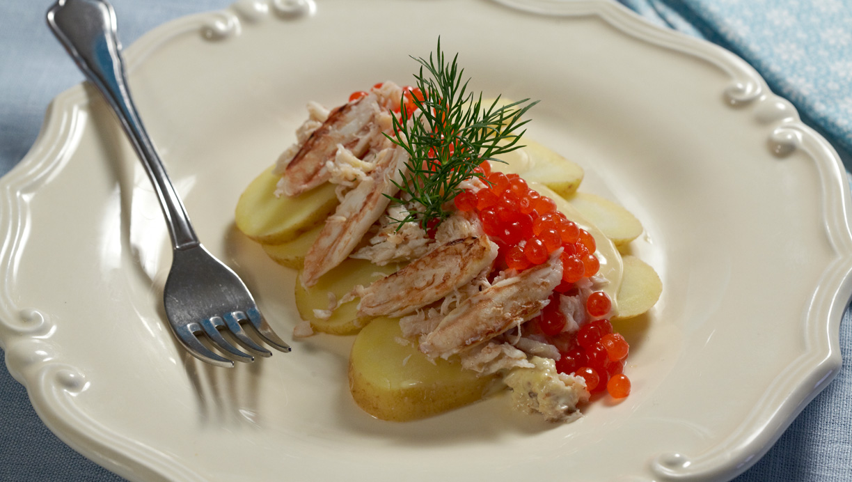 Ida Davidsen smørrebrød: Et stykke med "Lene Espersen"