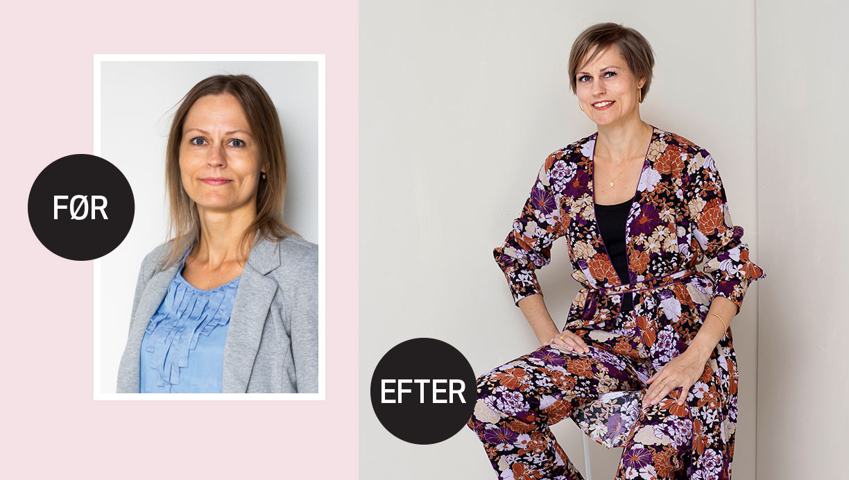 Louise Wiberg makeover i femina