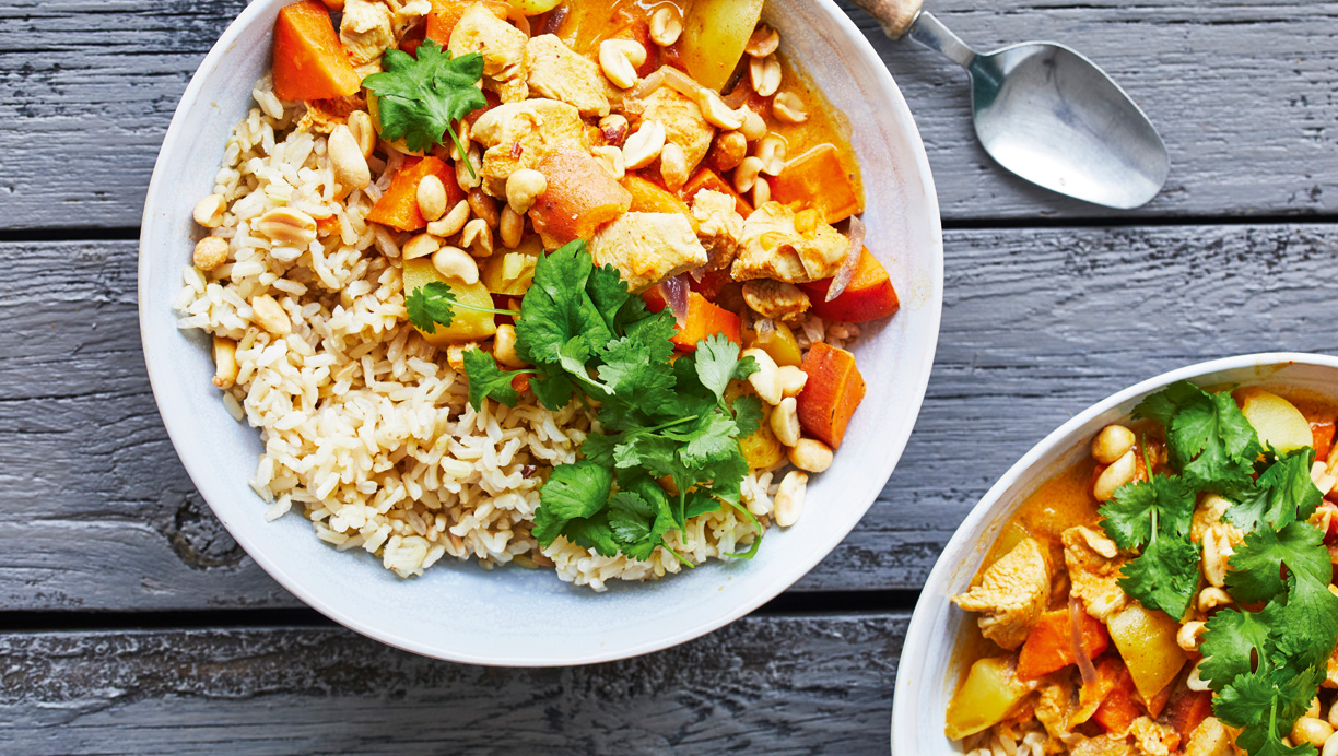 Massaman chicken curry 