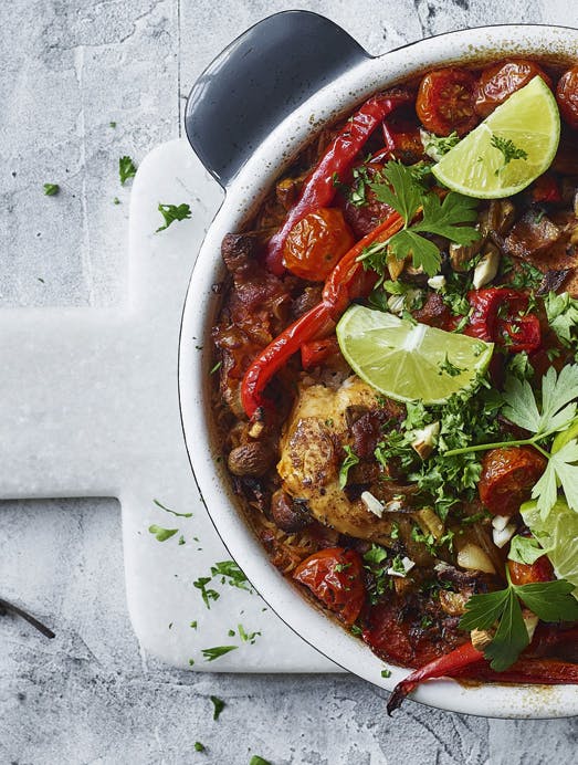 One-pot-paprikakylling