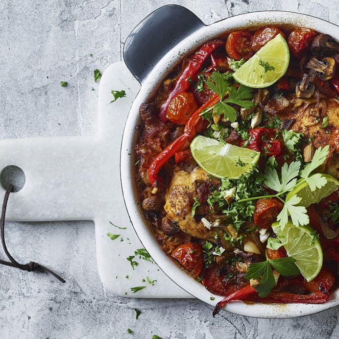 One-pot-paprikakylling