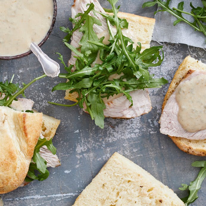 Vitello tonnato-sandwich