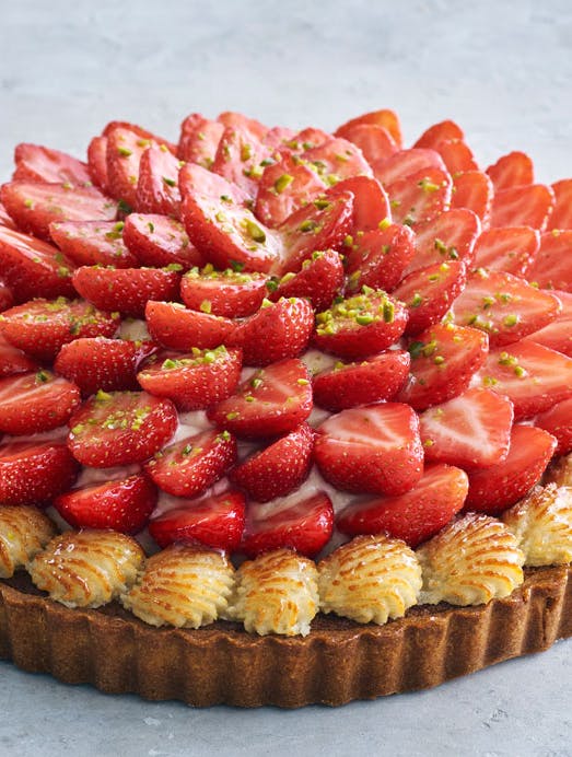 Blomsterbergs Jordbærtærte