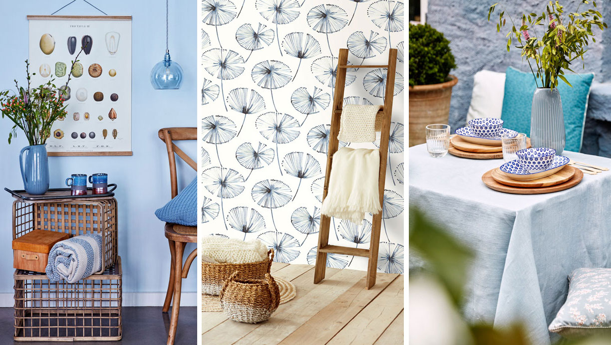 Boligindretning med det grønne fra naturen