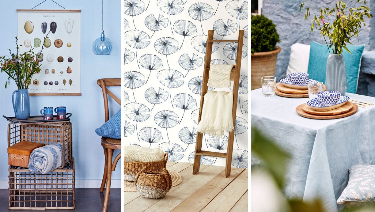 Boligindretning med det grønne fra naturen