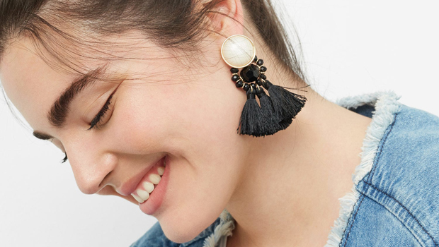 Øreringe med kvaster