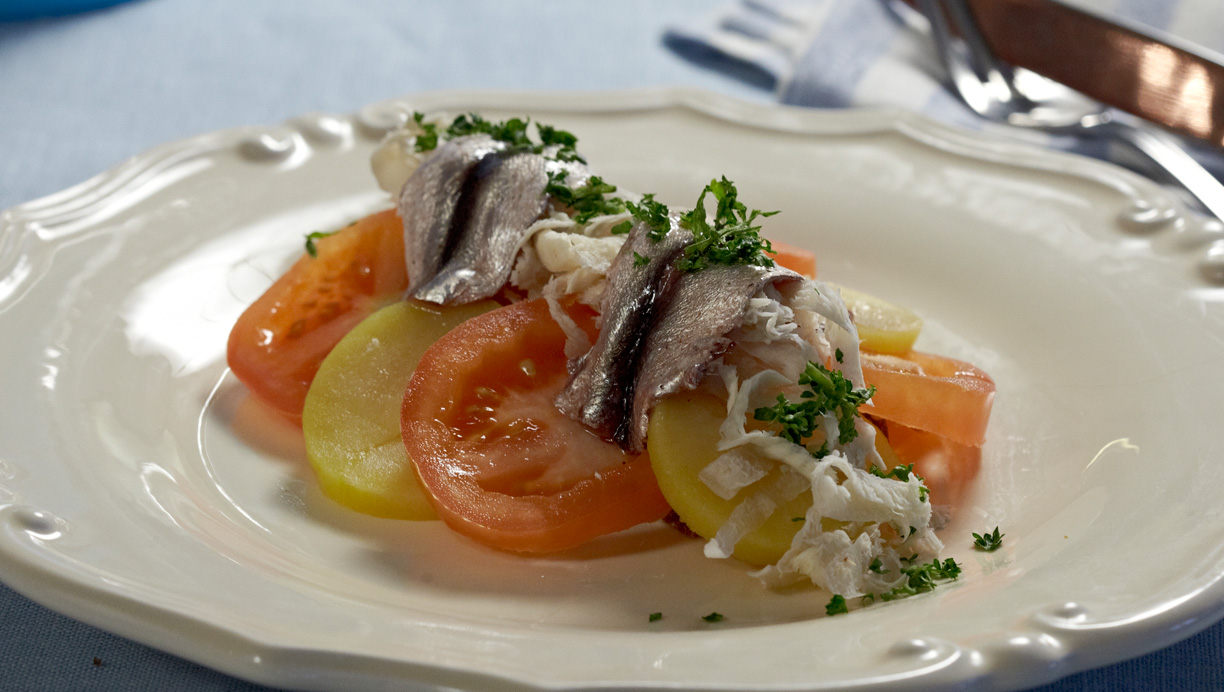 Ida Davidsen smørrebrød: Et stykke med "Poul Nyrup Rasmussen"