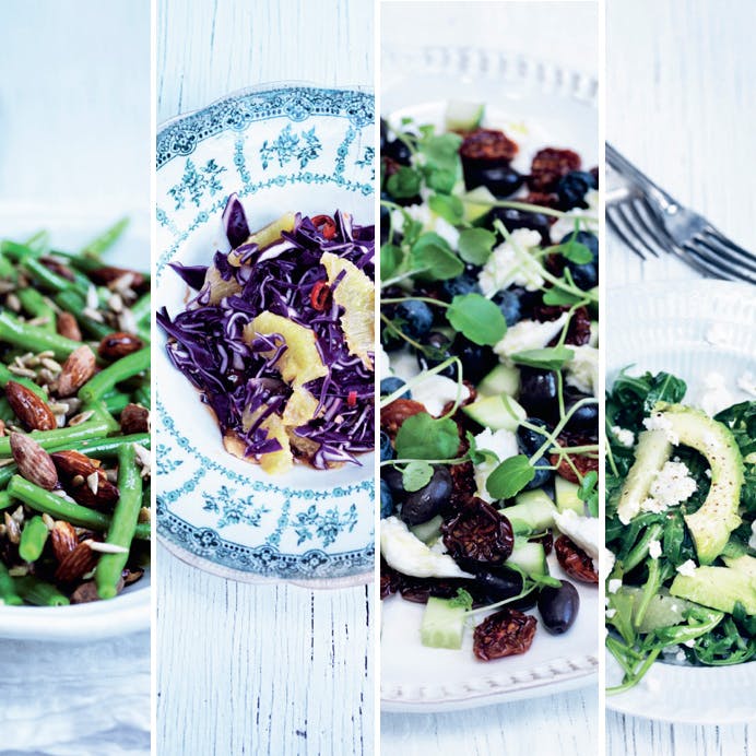 salater til julemaden