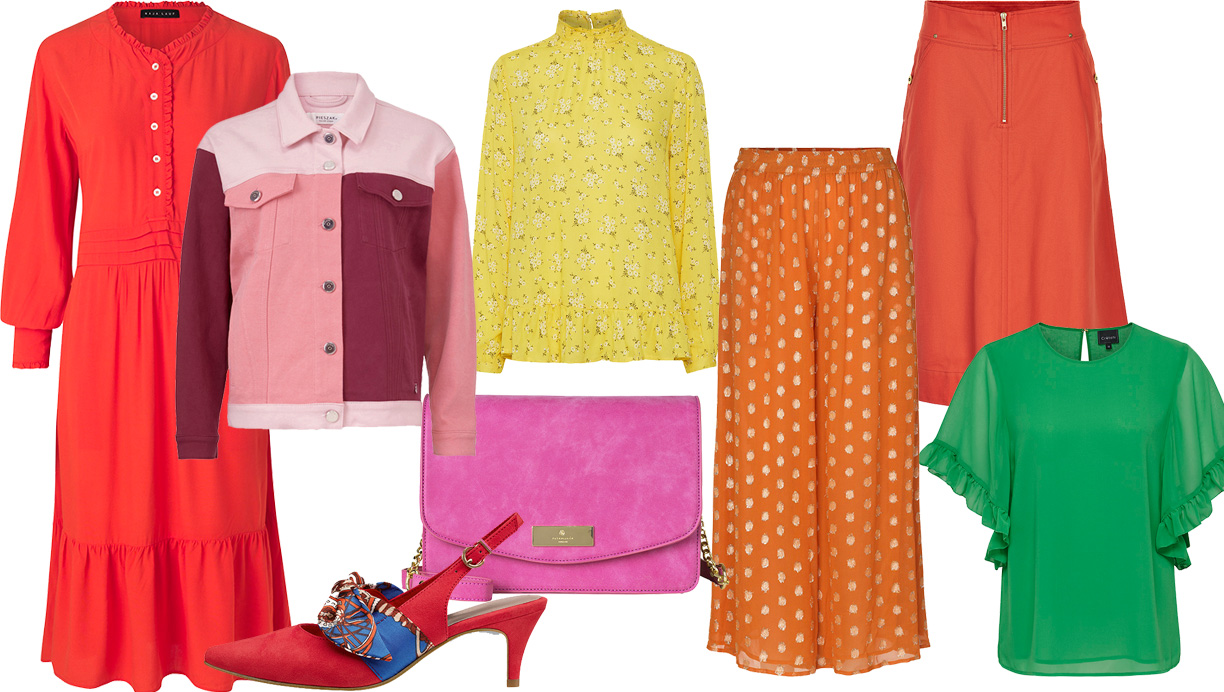 sommermode i friske farver