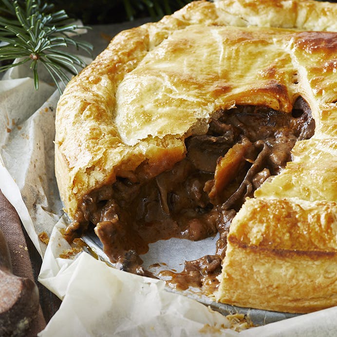 Få opskriften på tærte med oksegryderet