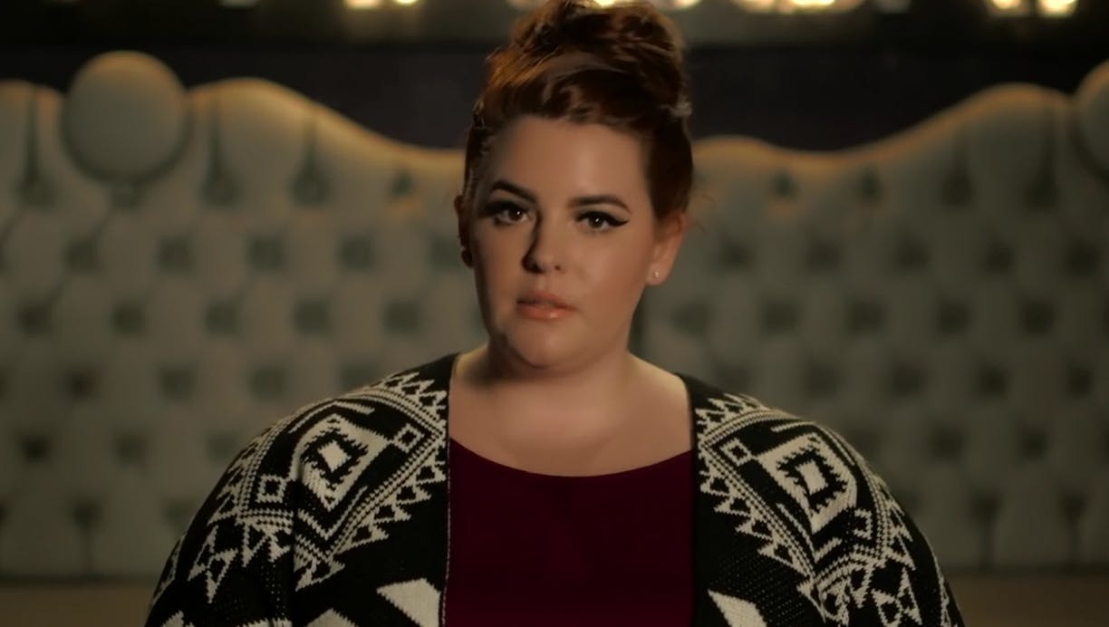 Tess Holliday er plus size model