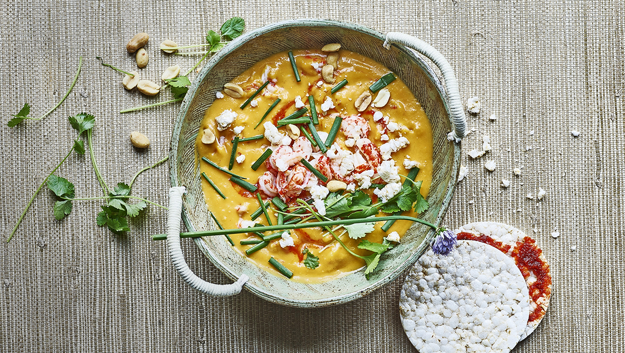 Der er thaisuppe på menuen i ugens madplan fra Femina