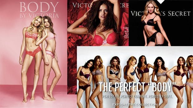 Victoria's Secret-modellerne har fået en del hjælp til deres glamourøse ydre