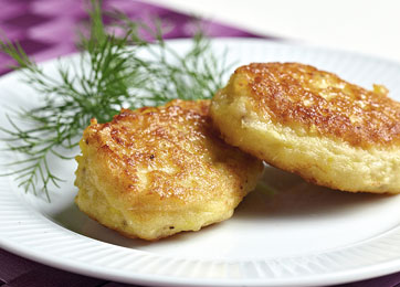 Opskrift på lækre fiskefrikadeller. 