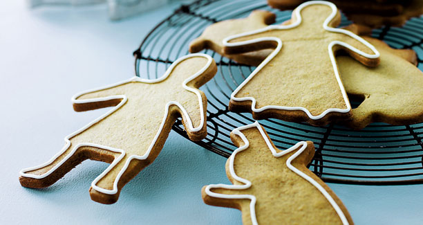 krydderkager formet som fine figurer