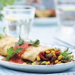 Grove mexicanske pandekager