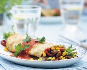 Grove mexicanske pandekager