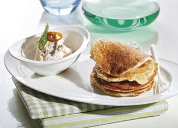 Pandekager med rugmel