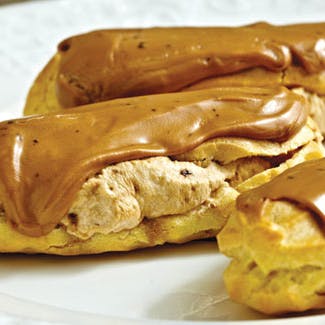 Mocca eclairs