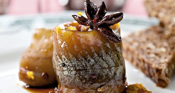 Sild med appelsin, anis og kardemomme