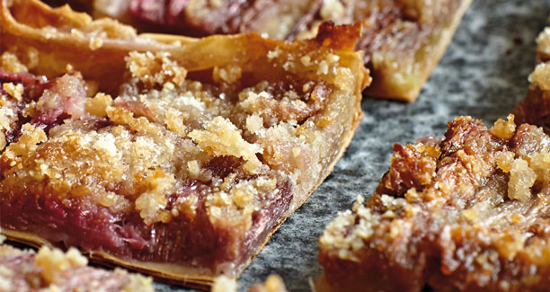 Rabarbertærte - i en sundere udgave 