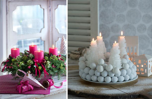 Julepynt - lav din egen adventskrans