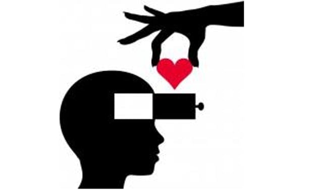 Illustration af genopladelig kærlighed