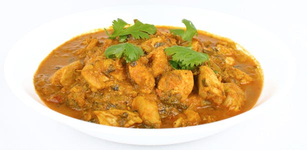 Ristaffel med kylling i karry