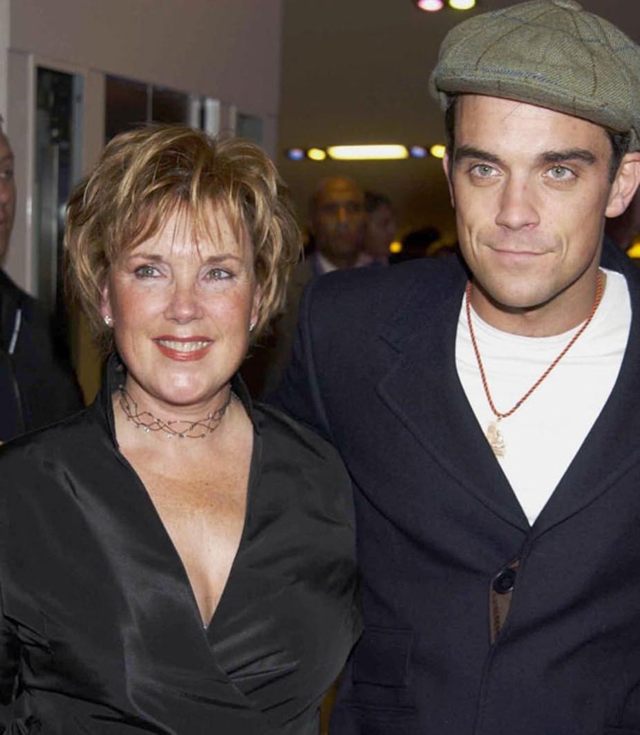 Robbie Williams og hans mor