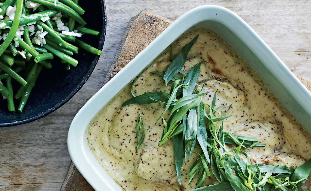 Opskrift på nem koteletter i fad. 