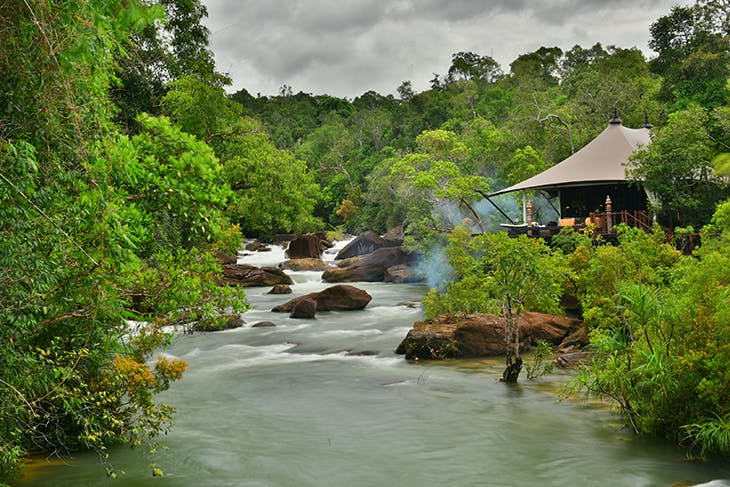 Luksustelt i Cambodia